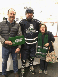 Hockey Generations of Showdown Tournaments with Brian, his mom and his son